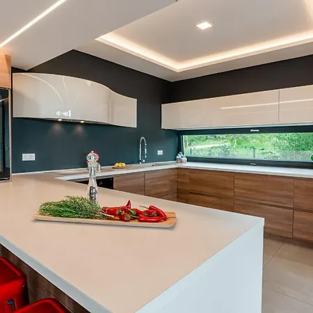 Aria In Istria For 12 People - Pet Friendly With Wellness & Sea View Villa Višnjan